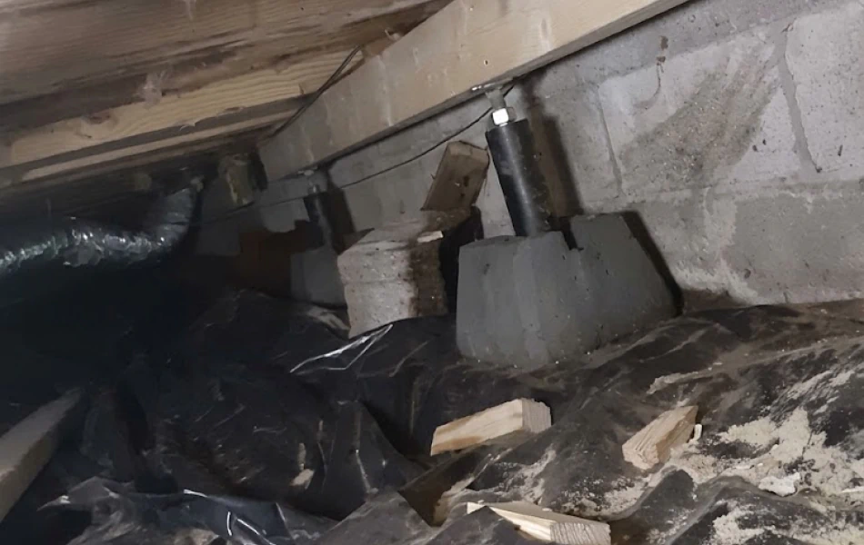 Crawl Space Structural Repair